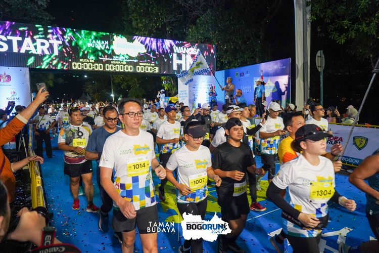 Race photo from Taman Budaya x BOGORUN 2025