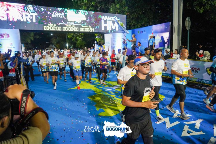 Race photo from Taman Budaya x BOGORUN 2025