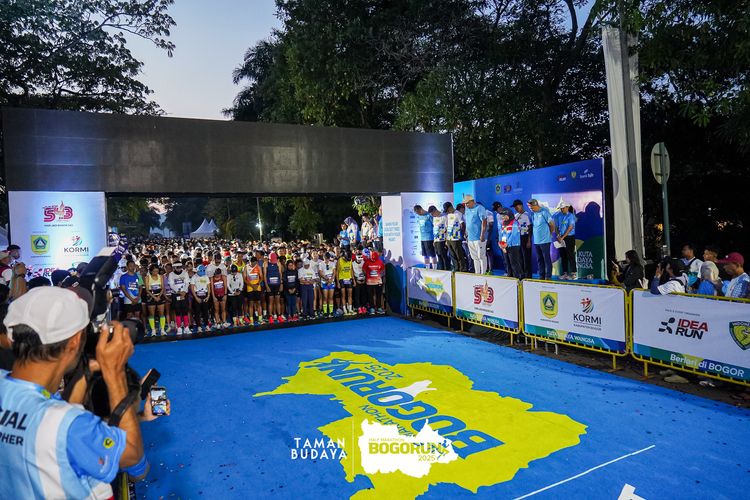 Race photo from Taman Budaya x BOGORUN 2025