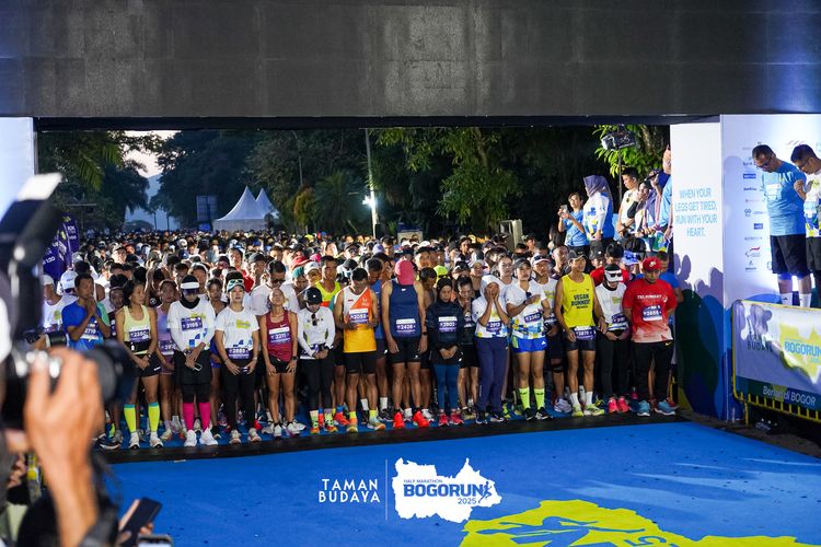 Race photo from Taman Budaya x BOGORUN 2025