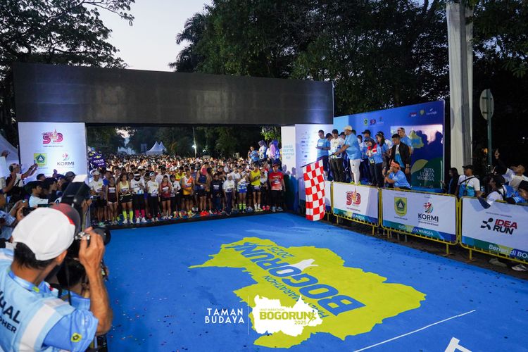 Race photo from Taman Budaya x BOGORUN 2025