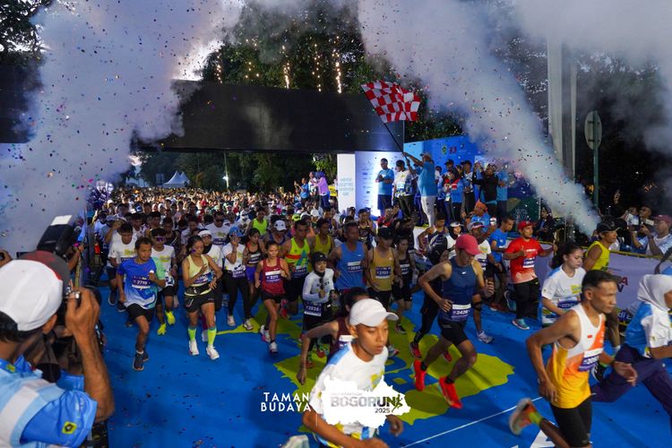 Race photo from Taman Budaya x BOGORUN 2025