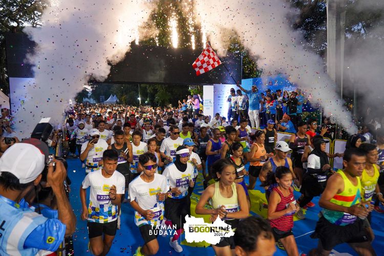 Race photo from Taman Budaya x BOGORUN 2025