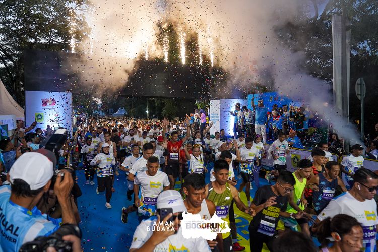 Race photo from Taman Budaya x BOGORUN 2025