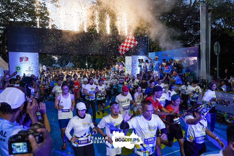 Race photo from Taman Budaya x BOGORUN 2025