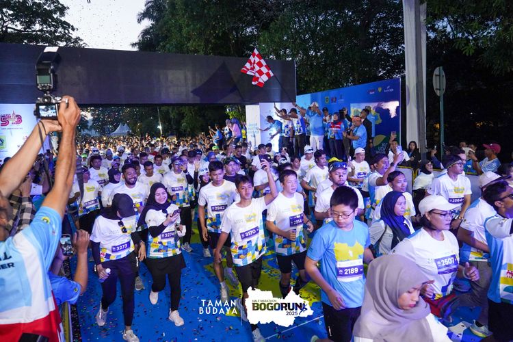 Race photo from Taman Budaya x BOGORUN 2025