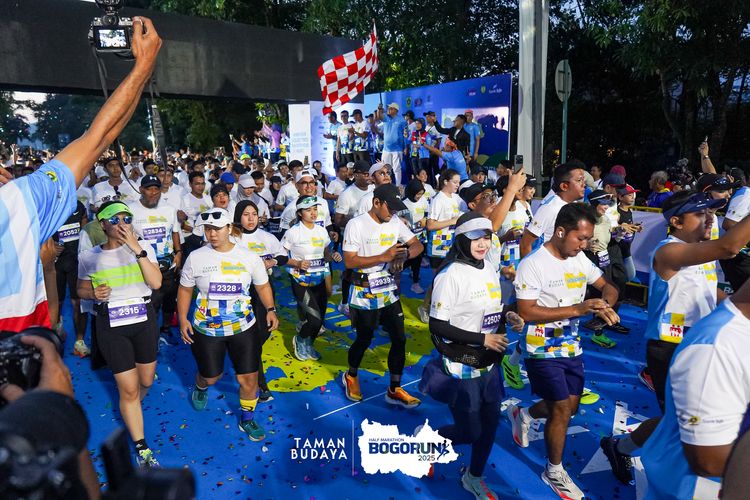 Race photo from Taman Budaya x BOGORUN 2025