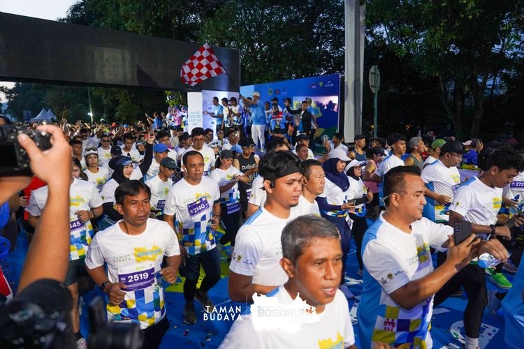 Race photo from Taman Budaya x BOGORUN 2025