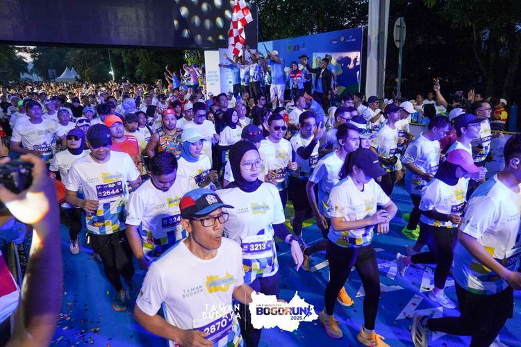Race photo from Taman Budaya x BOGORUN 2025