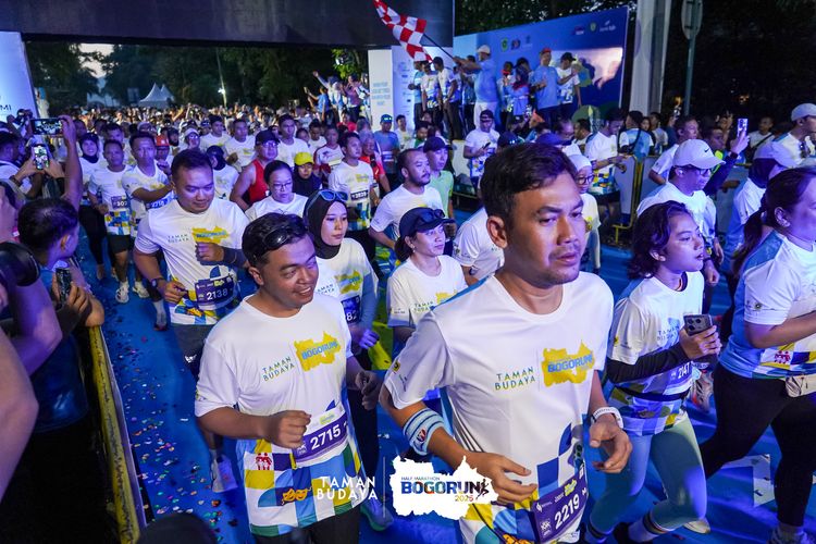 Race photo from Taman Budaya x BOGORUN 2025