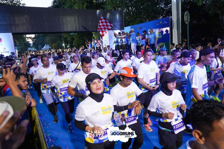 Race photo from Taman Budaya x BOGORUN 2025
