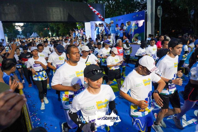 Race photo from Taman Budaya x BOGORUN 2025