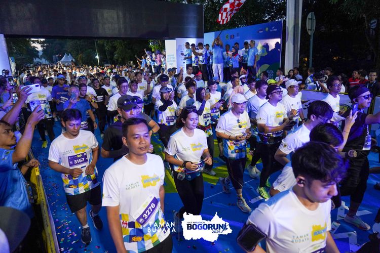 Race photo from Taman Budaya x BOGORUN 2025