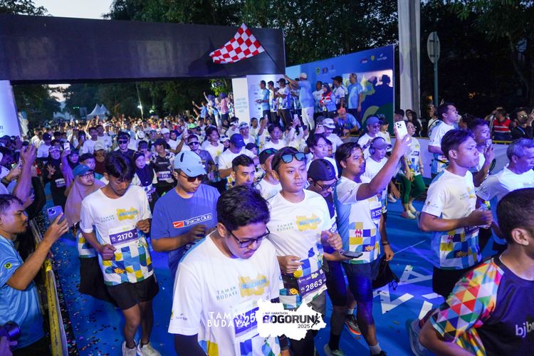 Race photo from Taman Budaya x BOGORUN 2025