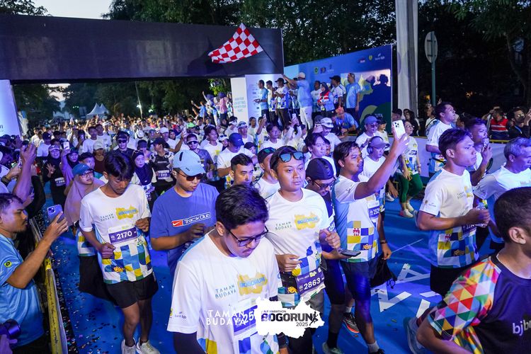 Race photo from Taman Budaya x BOGORUN 2025