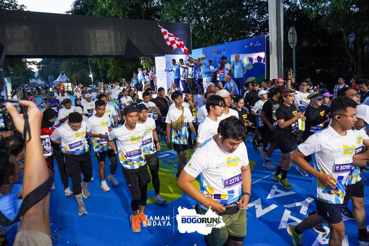 Race photo from Taman Budaya x BOGORUN 2025
