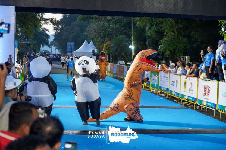 Race photo from Taman Budaya x BOGORUN 2025