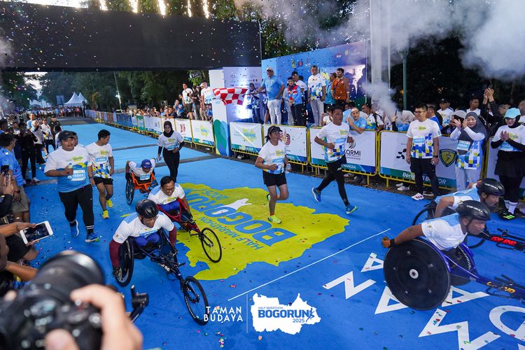 Race photo from Taman Budaya x BOGORUN 2025