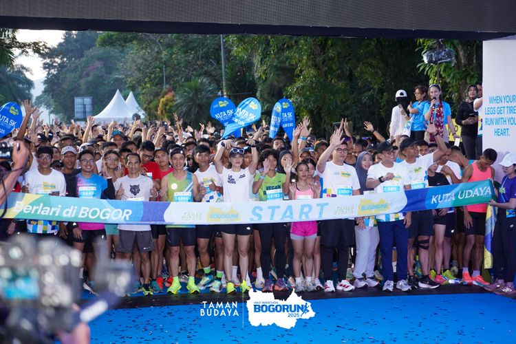Race photo from Taman Budaya x BOGORUN 2025