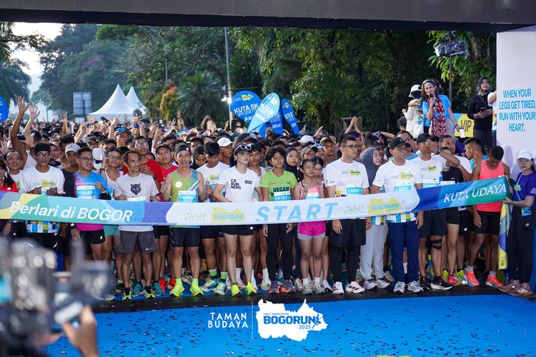 Race photo from Taman Budaya x BOGORUN 2025