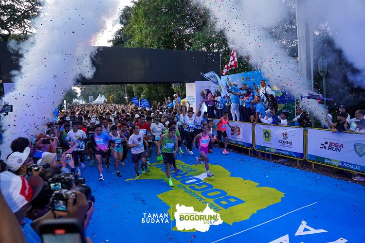 Race photo from Taman Budaya x BOGORUN 2025