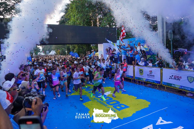 Race photo from Taman Budaya x BOGORUN 2025