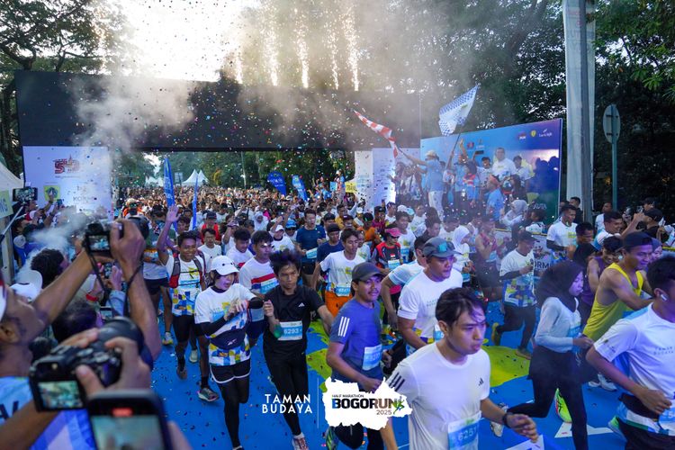 Race photo from Taman Budaya x BOGORUN 2025