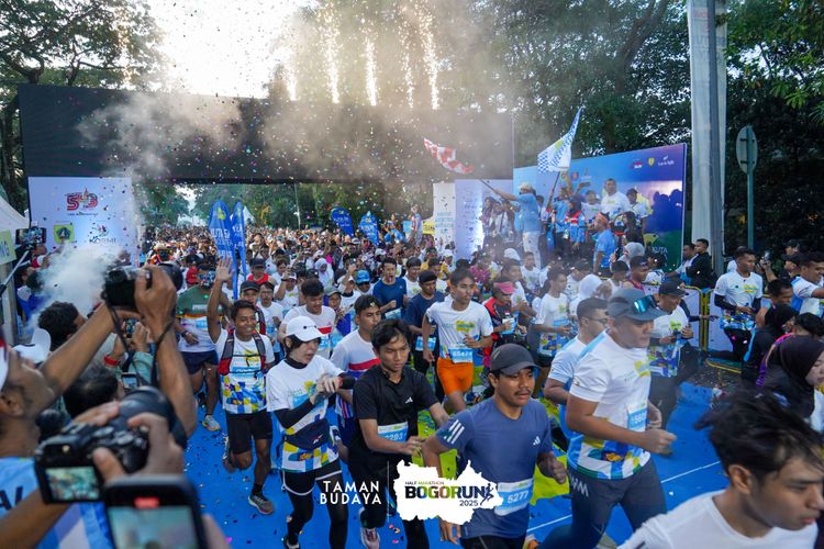 Race photo from Taman Budaya x BOGORUN 2025
