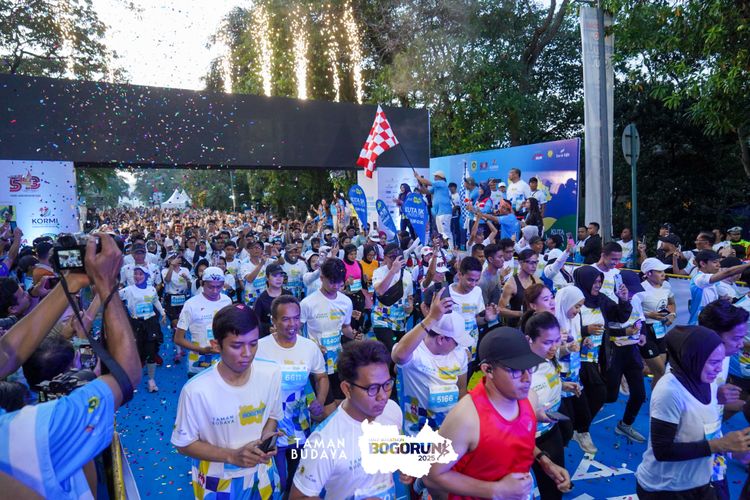 Race photo from Taman Budaya x BOGORUN 2025