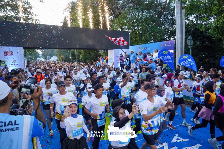 Race photo from Taman Budaya x BOGORUN 2025