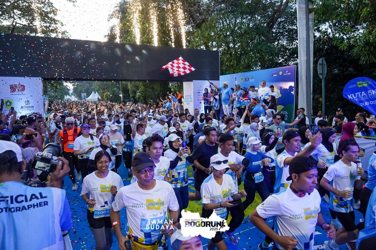 Race photo from Taman Budaya x BOGORUN 2025