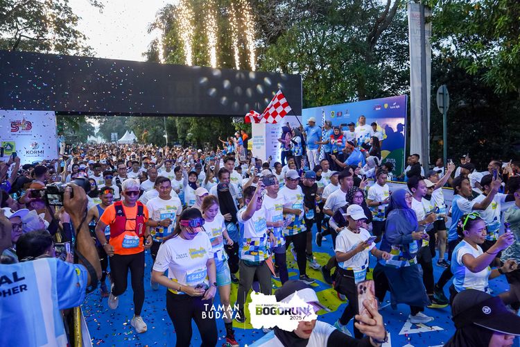 Race photo from Taman Budaya x BOGORUN 2025