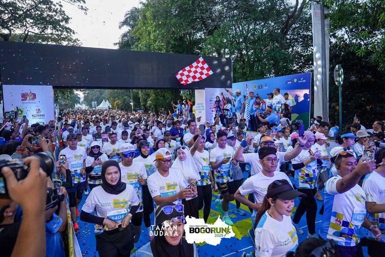 Race photo from Taman Budaya x BOGORUN 2025