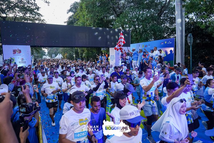 Race photo from Taman Budaya x BOGORUN 2025