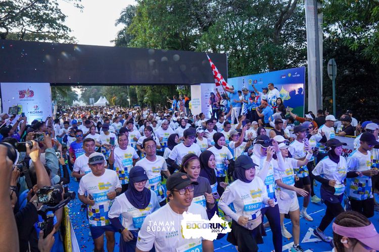 Race photo from Taman Budaya x BOGORUN 2025