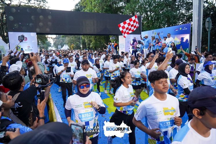Race photo from Taman Budaya x BOGORUN 2025