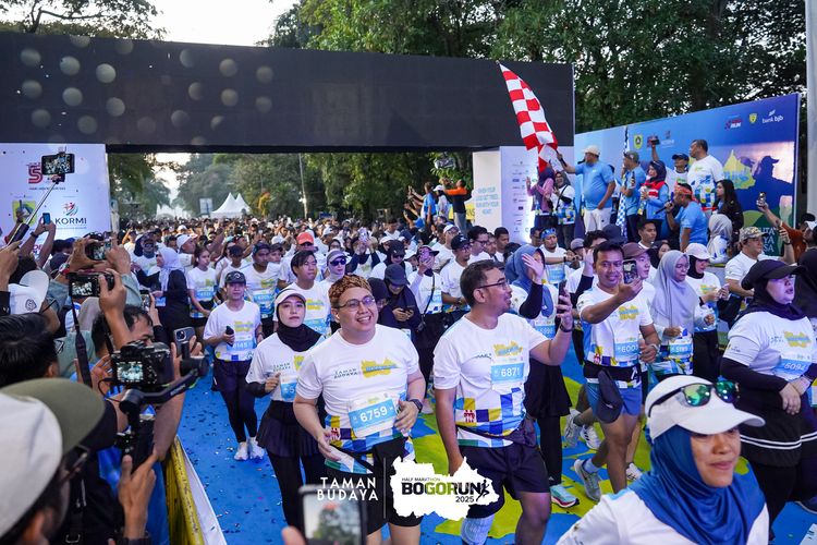Race photo from Taman Budaya x BOGORUN 2025