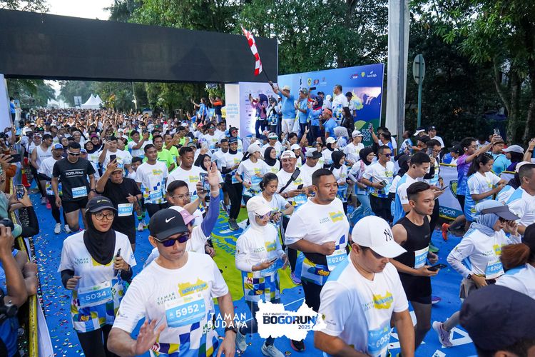 Race photo from Taman Budaya x BOGORUN 2025