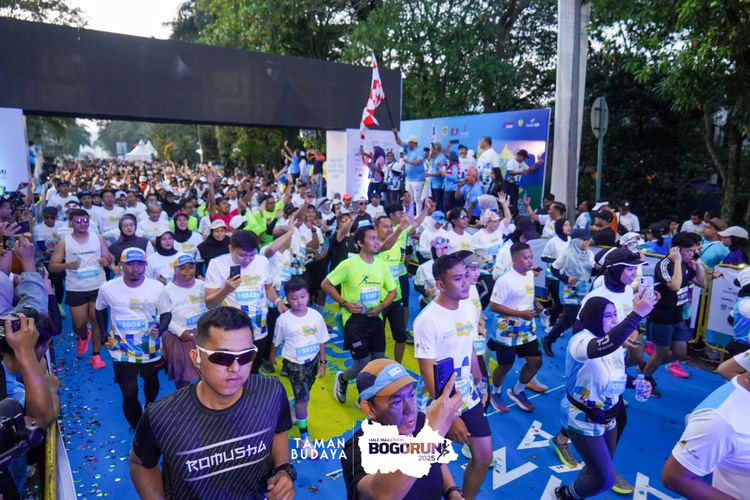 Race photo from Taman Budaya x BOGORUN 2025
