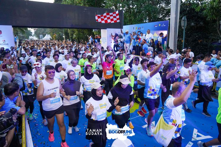 Race photo from Taman Budaya x BOGORUN 2025