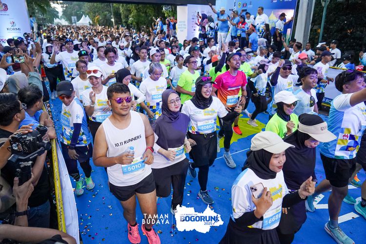 Race photo from Taman Budaya x BOGORUN 2025