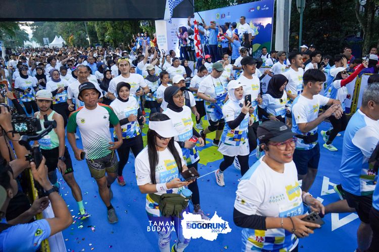 Race photo from Taman Budaya x BOGORUN 2025