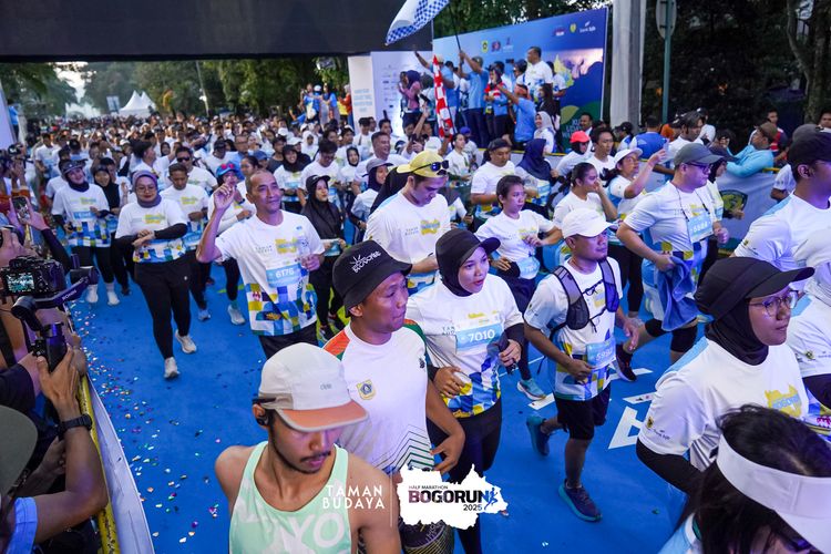 Race photo from Taman Budaya x BOGORUN 2025