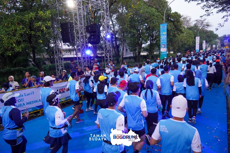 Race photo from Taman Budaya x BOGORUN 2025