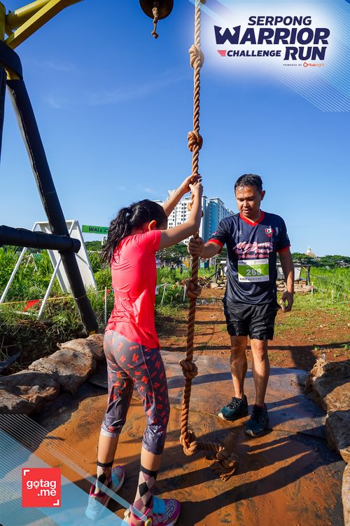 Race photo from SERPONG WARRIOR CHALLENGE RUN