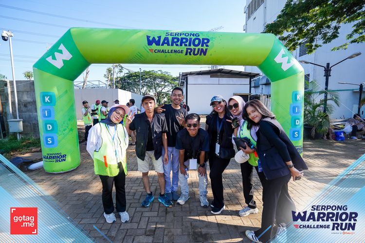 Race photo from SERPONG WARRIOR CHALLENGE RUN