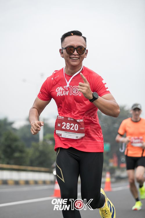 Race photo from ONE RUN 10K 2025