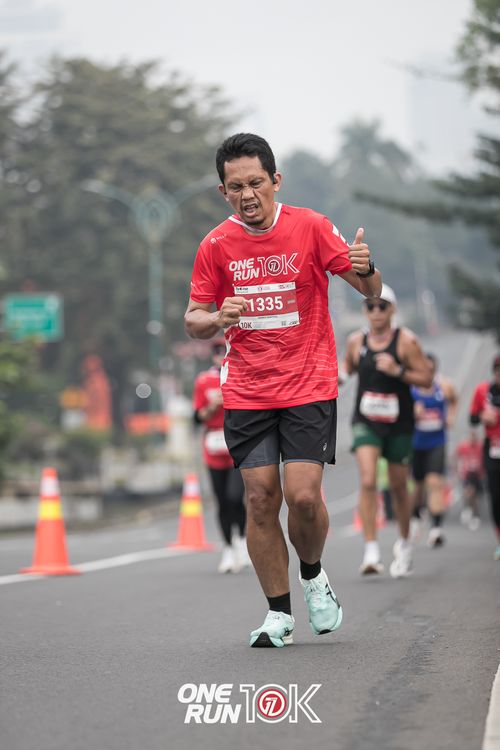 Race photo from ONE RUN 10K 2025