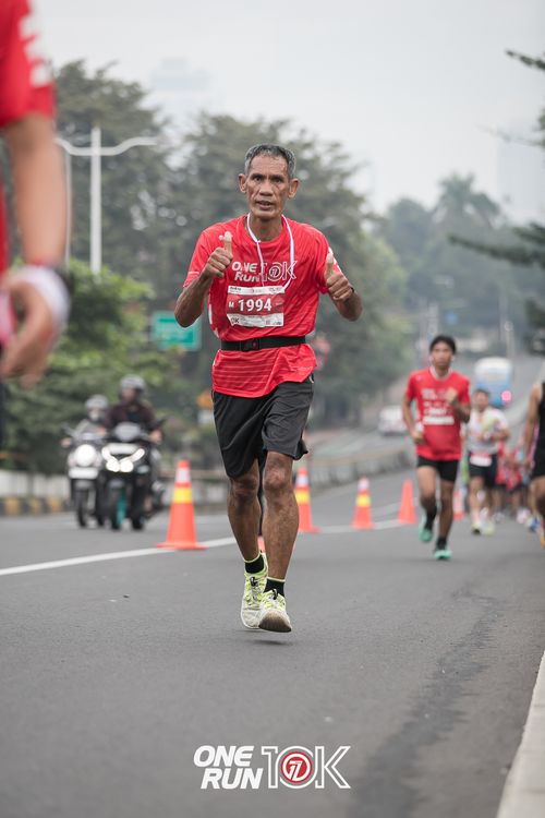Race photo from ONE RUN 10K 2025