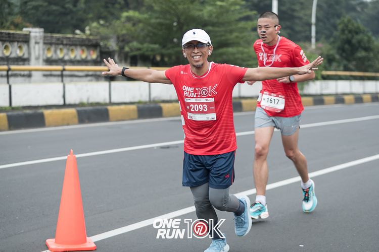 Race photo from ONE RUN 10K 2025
